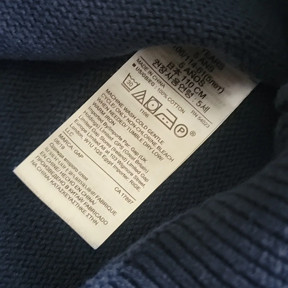 GAP Kids Little Boys Sweaters Lot of Two (2)